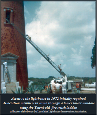 Accessing the Lighthouse in 1972