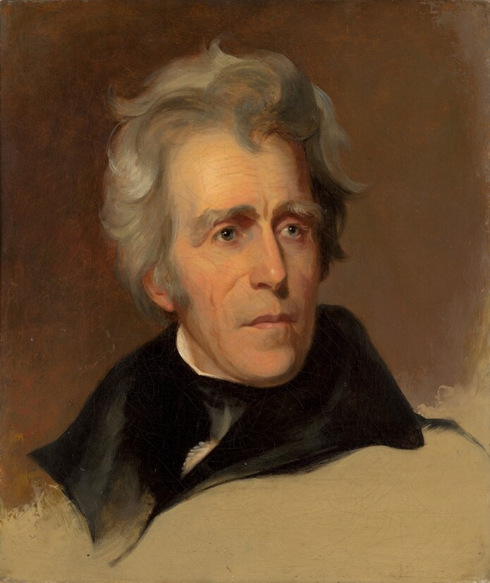 Andrew Jackson, US General during the First Seminole War and eventual seventh president of the United States.