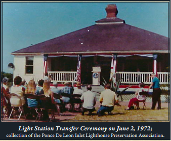 Founding of the Ponce De Leon Inlet Lighthouse Preservation Association
